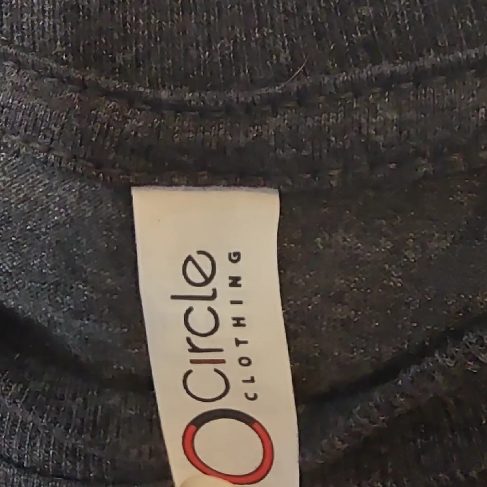 Circle Clothing Disney Dad Charcoal Gray T-Shirt Barcode Scan For Payment XL